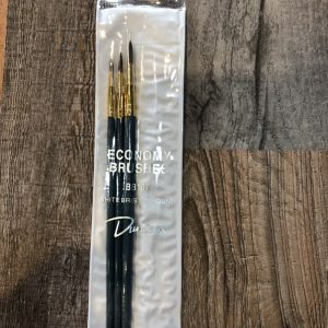 Brush Kit: 3 round brushes