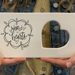 World of Hearts Picture Frame
