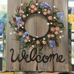 Adult Canvas Class – Welcome Spring