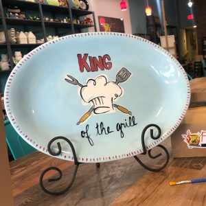King of the Grill – 12″ platter