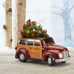 Woody Wagon Christmas Truck
