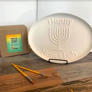 Happy Hanukkah Platter