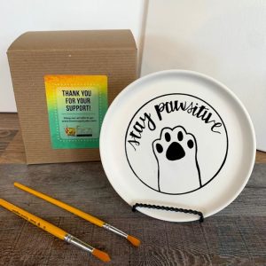 Paw-sitive Plate