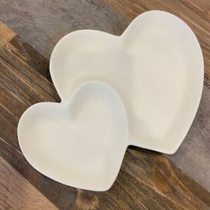 Double Heart Dish