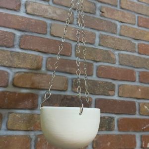Hemisphere Hanging Air Planter with Chain